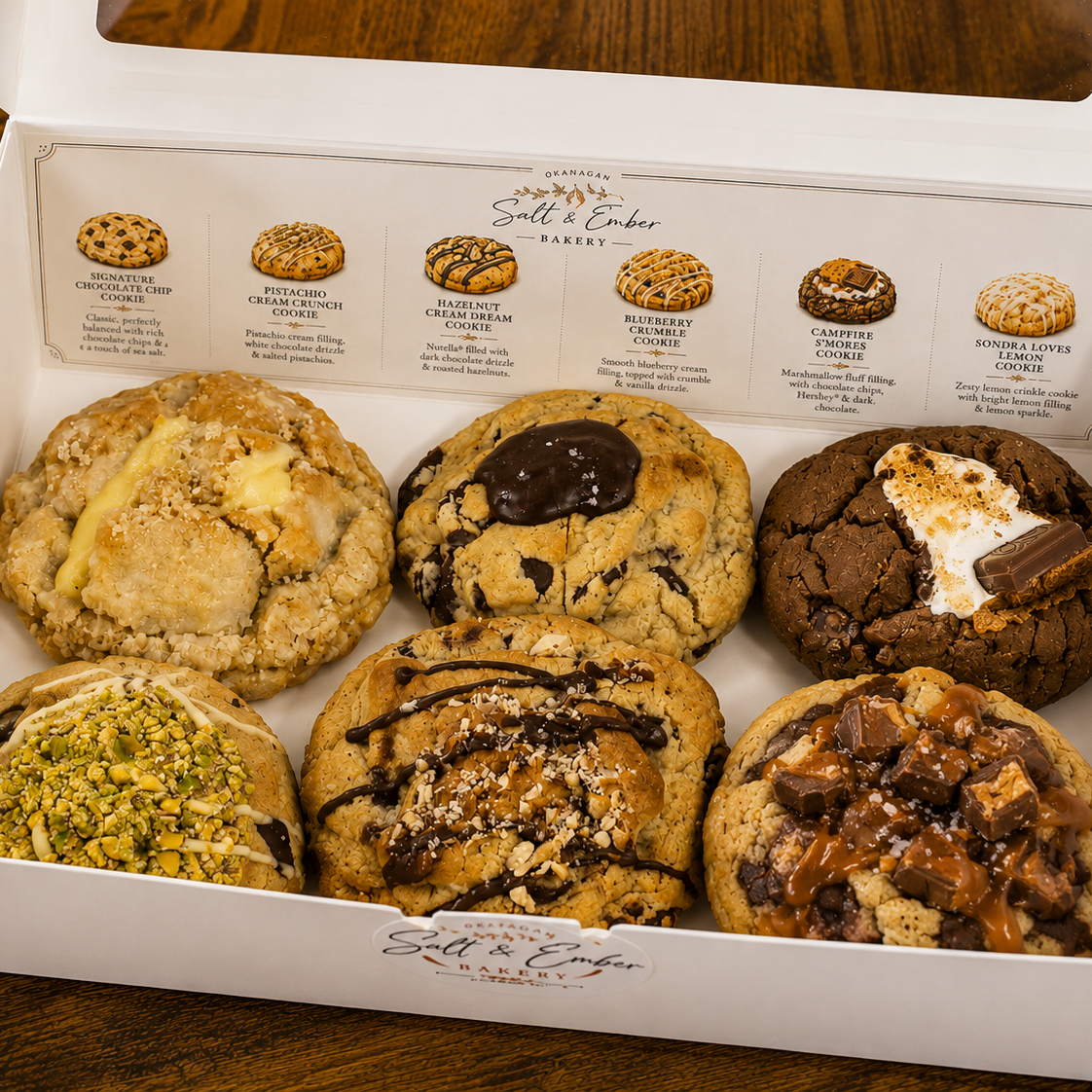 Salt & Ember Cookie Flight